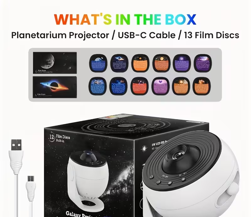 Galaxy light projector