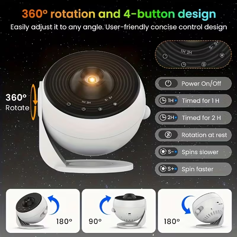 Galaxy light projector